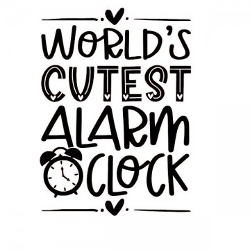 World's cutest alarm clock